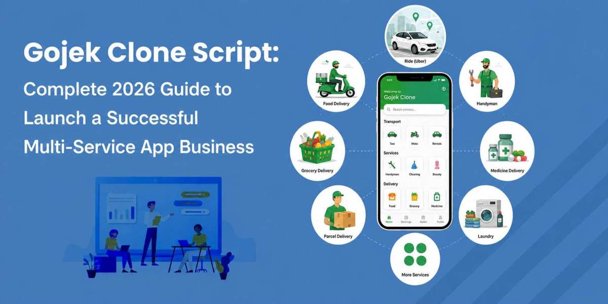 Gojek Clone Script: Complete 2026 Guide to Launch a Successful Multi-Service App Business