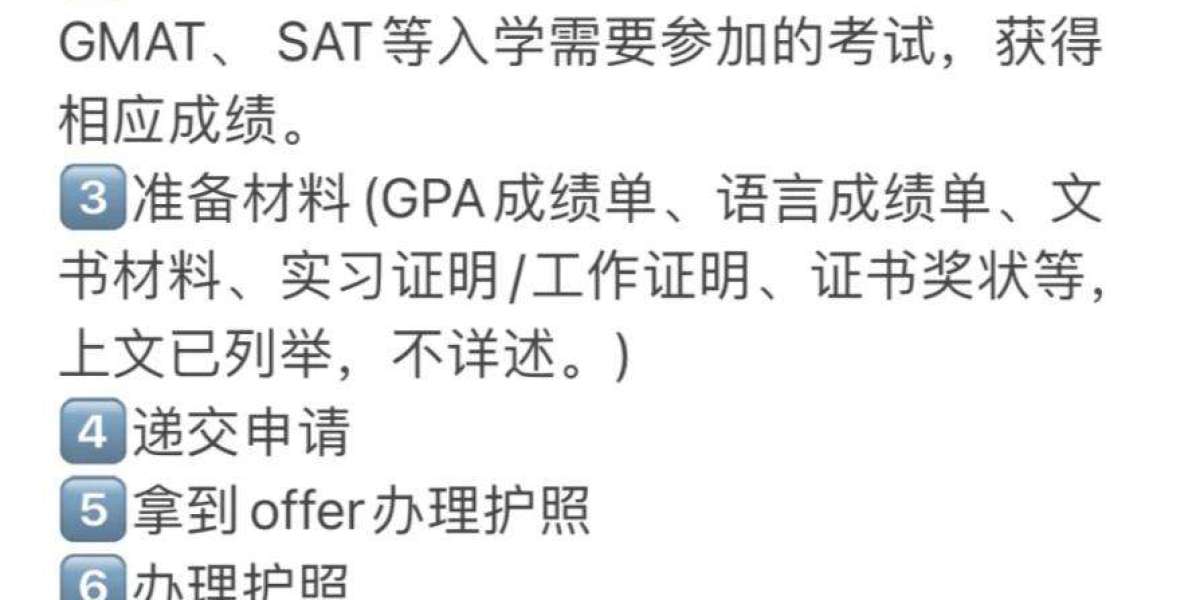 终于有人把留学申请顺序说明白了