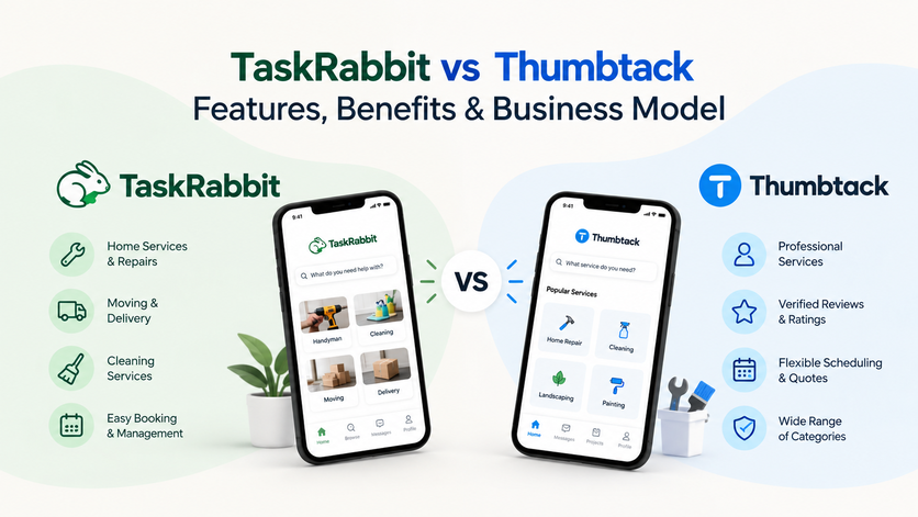 TaskRabbit vs Thumbtack: Features, Benefits & Business Model