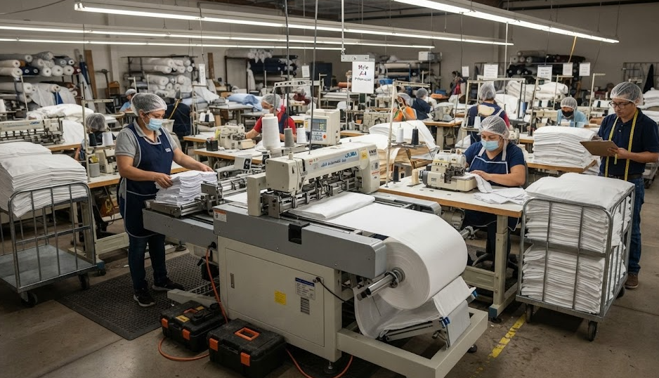 How to Manage High-Volume Pillowcase Production for B2B Orders