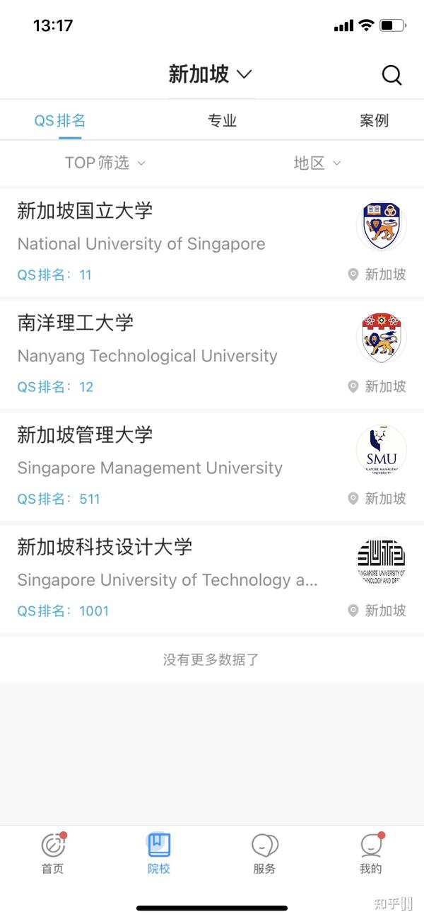 为什么感觉想去新加坡留学的好少